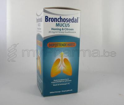 BRONCHOSEDAL MUCUS MIEL CITRON 300 ML SIROP (médicament)