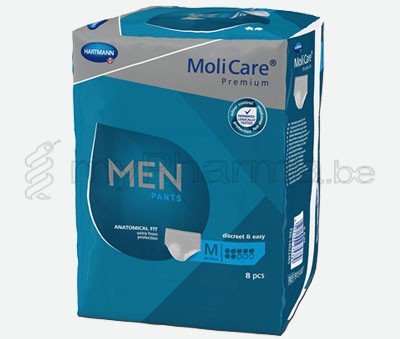 MOLICARE PREMIUM MEN PANTS 7 DROPS M 8 pcs (dispositif médical)